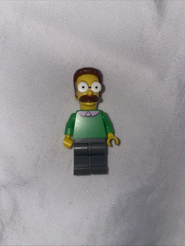 Simpsons lego mini figure ned - simpsons,