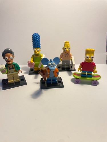 Lego simpsons minifigures - simpsons,