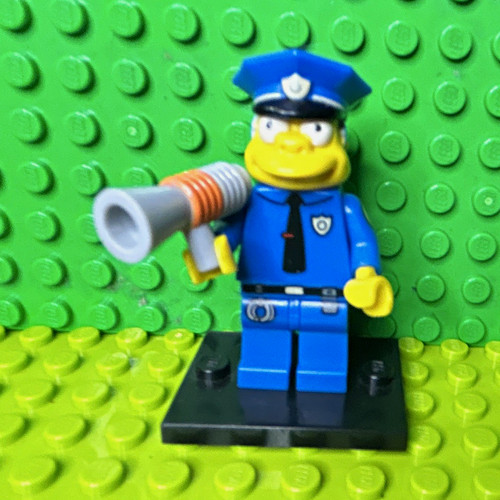 Lego chief wiggum minifigure - lego,