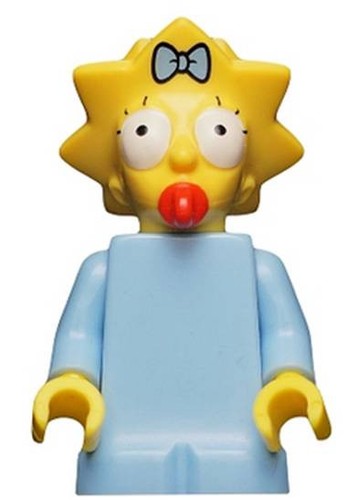 Lego maggie simpson minifigure - maggie,