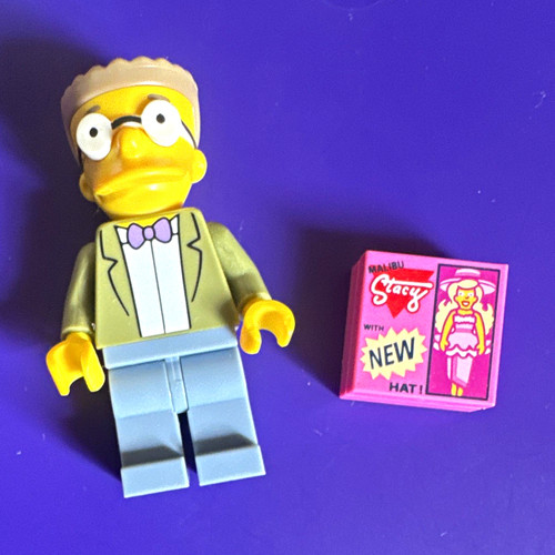 Lego the simpsons - simpsons, smithers
