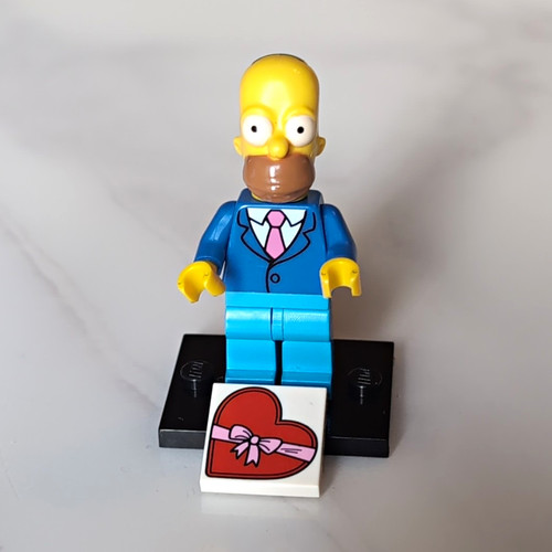 Lego homer simpson minifigure - lego,