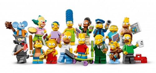 Lego minifigures simpsons - minifigures,