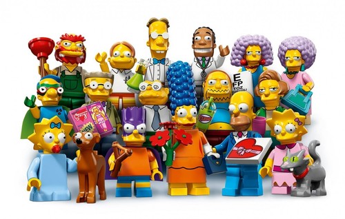 Lego minifigures simpsons - minifigures,