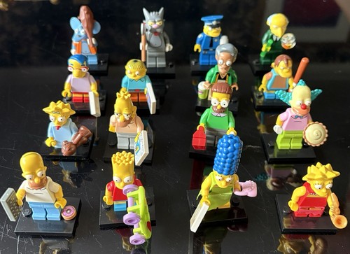 Lego simpsons minifigures - lego,