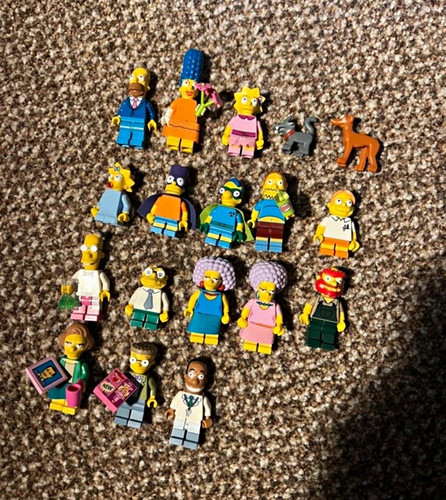 Lego simpsons minifigures - lego,