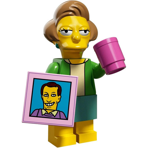 Lego simpsons series edna - series, 2
