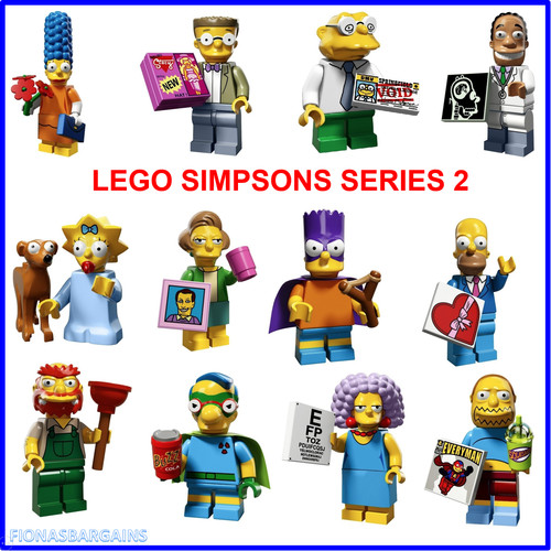 Lego 71009 minifigure - lego, simpsons